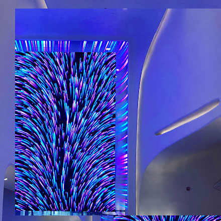 为地下音乐厂牌设计反叛标志,声音的旗帜